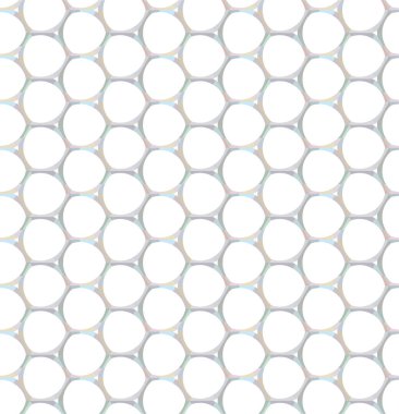 Geometrik süslemeli vektör deseni. Kusursuz tasarım dokusu 