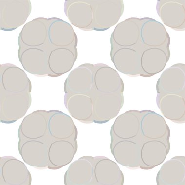 Geometrik süslemeli vektör deseni. Kusursuz tasarım dokusu