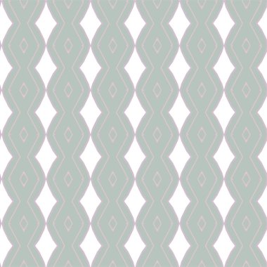 Geometrik yinelenen süs vektör deseni. Pastel tonları olan kusursuz tasarım dokusu