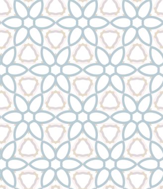 Geometrik süslemeli kusursuz desen. vektör illüstrasyonu