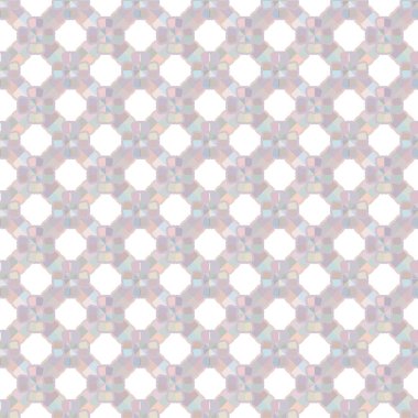 Geometrik süslemeli kusursuz desen. vektör illüstrasyonu