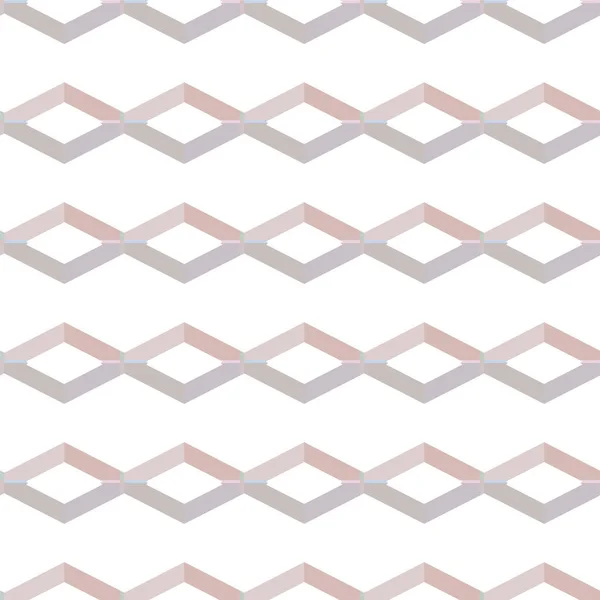 Geometrische Terugkerende Ornamentele Vector Patroon Naadloze Design Textuur Met Pasteltinten — Stockvector