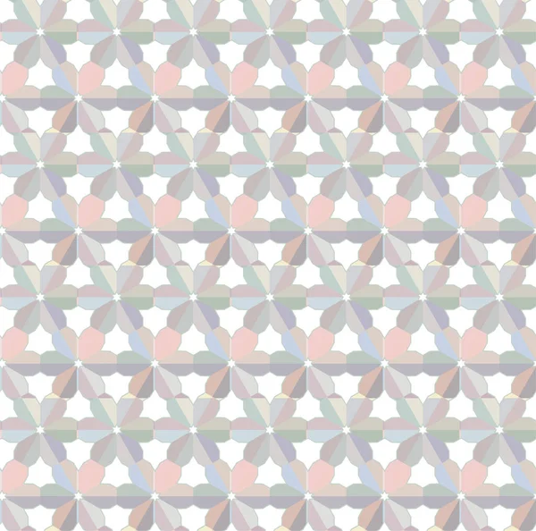Безшовний Візерунок Геометричним Орнаментом Векторна Ілюстрація — стоковий вектор