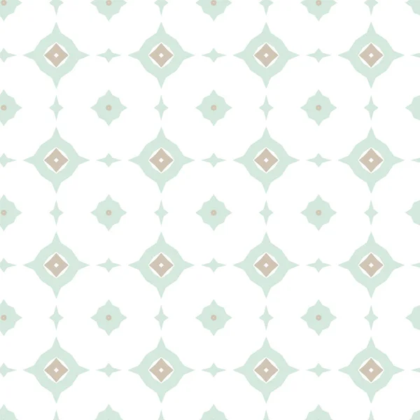 Geometrisches Ornamentales Vektormuster Nahtlose Design Textur — Stockvektor