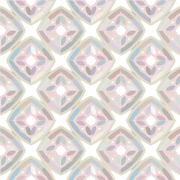 Geometrik süslemeli vektör deseni. Kusursuz tasarım dokusu