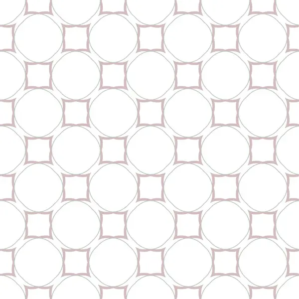 Geometriskt Återkommande Vektormönster För Prydnadsväxter Sömlös Design Textur Med Pastellnyanser — Stock vektor