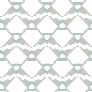 Geometrik süslemeli vektör deseni. Kusursuz tasarım dokusu 
