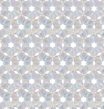 Soyut geometrik şekilli kusursuz desen