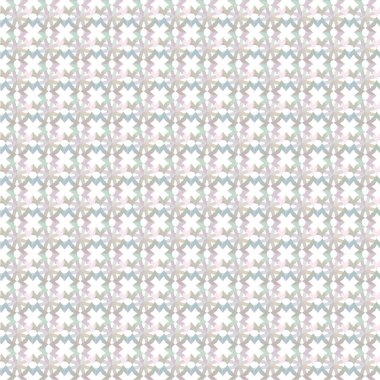 Geometrik süslemeli vektör deseni. Kusursuz tasarım dokusu