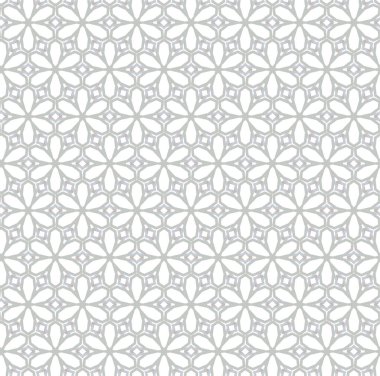 Geometrik süslemeli kusursuz desen. vektör illüstrasyonu