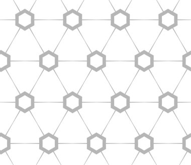 Geometrik süslemeli vektör deseni. Kusursuz tasarım dokusu