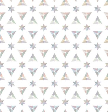 Geometrik süslemeli kusursuz desen. vektör illüstrasyonu