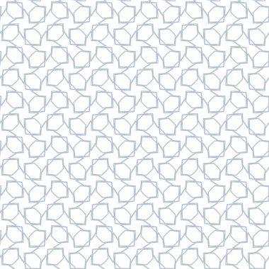 Geometrik yinelenen süs vektör deseni. Pastel tonları olan kusursuz tasarım dokusu