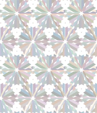 Geometrik süslemeli kusursuz desen. vektör illüstrasyonu