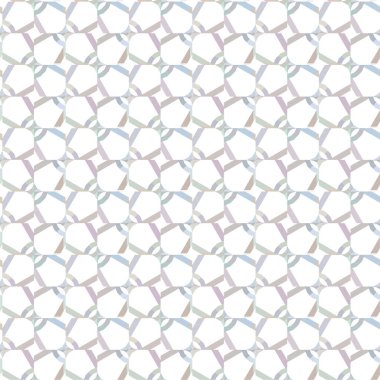 Geometrik süslemeli vektör deseni. Kusursuz tasarım dokusu.