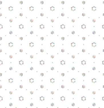 Geometrik süslemeli vektör deseni. Kusursuz tasarım dokusu