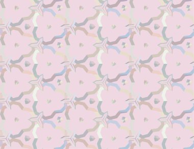 Geometrik süslemeli vektör deseni. Kusursuz tasarım dokusu.