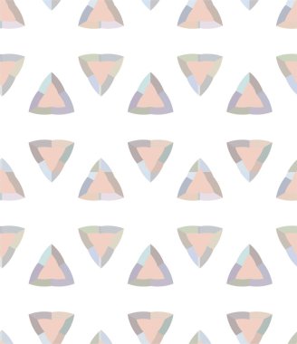 Geometrik süslemeli kusursuz desen. vektör illüstrasyonu