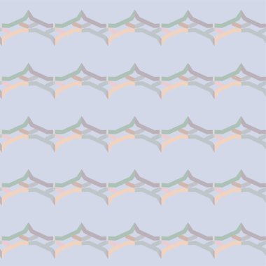 Geometrik süslemeli vektör deseni. Kusursuz tasarım dokusu.