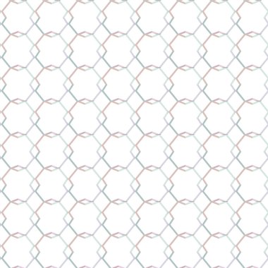 Geometrik yinelenen süs vektör deseni. Pastel tonları olan kusursuz tasarım dokusu