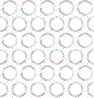 Soyut geometrik şekilli kusursuz desen