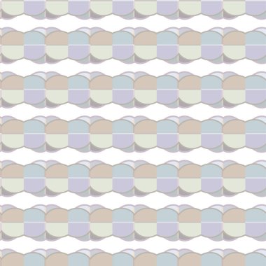 Geometrik süslemeli vektör deseni. Kusursuz tasarım dokusu.