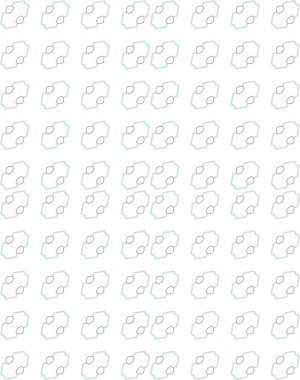 Geometrik yinelenen süs vektör deseni. Pastel tonları olan kusursuz tasarım dokusu