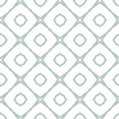 Geometrik süslemeli vektör deseni. Kusursuz tasarım dokusu