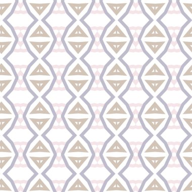 Geometrik süslemeli vektör deseni. Kusursuz tasarım dokusu 
