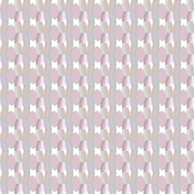 Geometrik süslemeli vektör deseni. Kusursuz tasarım dokusu