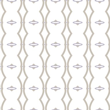 Geometrik süslemeli vektör deseni. Kusursuz tasarım dokusu