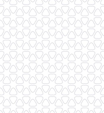 Geometrik süslemeli vektör deseni. Kusursuz tasarım dokusu