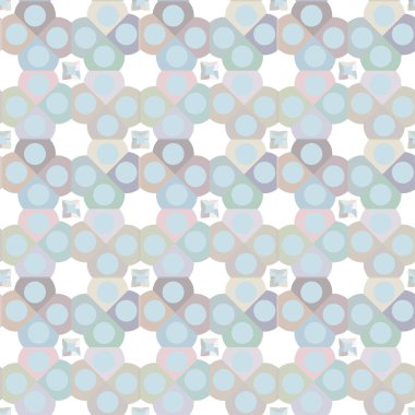 Geometrik süslemeli vektör deseni. Kusursuz tasarım dokusu.