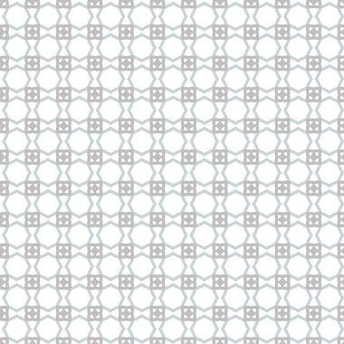 Geometrik yinelenen süs vektör deseni. Pastel tonları olan kusursuz tasarım dokusu