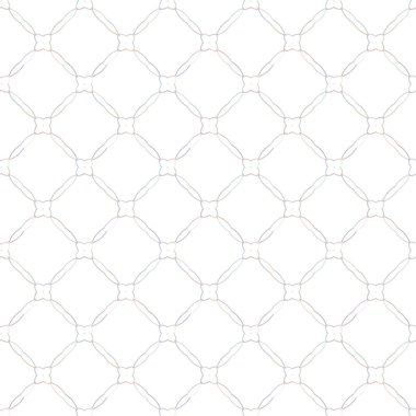 Geometrik yinelenen süs vektör deseni. Pastel tonları olan kusursuz tasarım dokusu