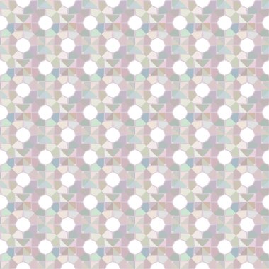 Soyut geometrik şekilli kusursuz desen