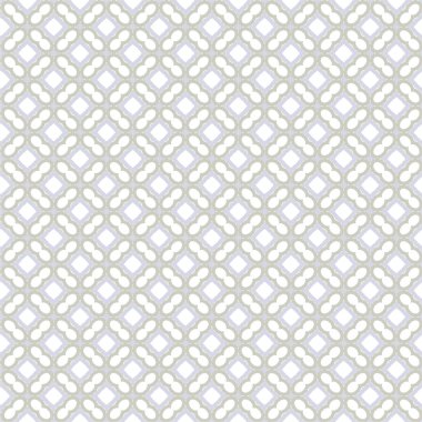 Geometrik yinelenen süs vektör deseni. Pastel tonları olan kusursuz tasarım dokusu