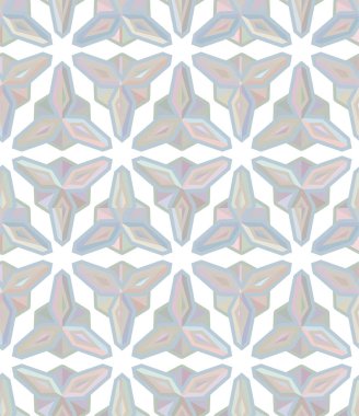 Geometrik süslemeli vektör deseni. Kusursuz tasarım dokusu.