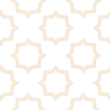 Geometrik süslemeli vektör deseni. Kusursuz tasarım dokusu