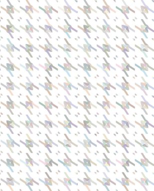 Geometrik süslemeli vektör deseni. Kusursuz tasarım dokusu 