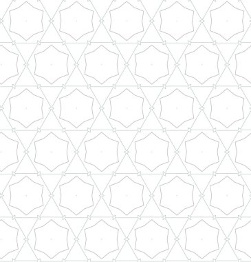 Geometrik süslemeli vektör deseni. Kusursuz tasarım dokusu