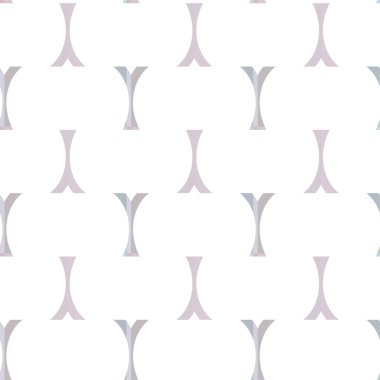 Geometrik yinelenen süs vektör deseni. Pastel tonları olan kusursuz tasarım dokusu