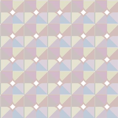 Geometrik süslemeli vektör deseni. Kusursuz tasarım dokusu