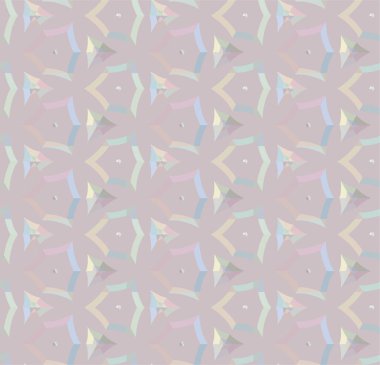 Geometrik süslemeli kusursuz desen. vektör illüstrasyonu