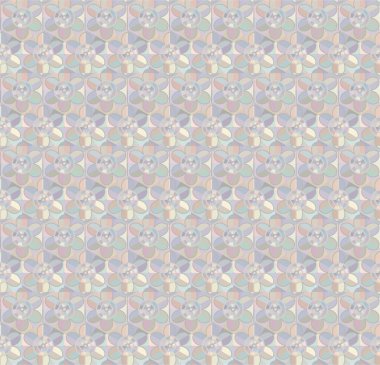 Geometrik süslemeli kusursuz desen. vektör illüstrasyonu
