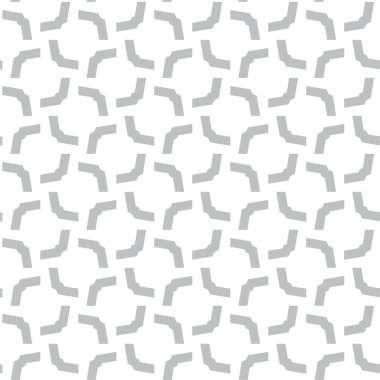 Geometrik süslemeli vektör deseni. Kusursuz tasarım dokusu.