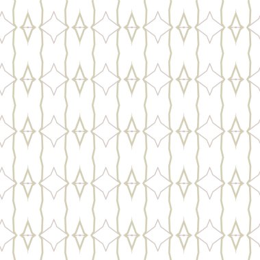 Geometrik süslemeli vektör deseni. Kusursuz tasarım dokusu.