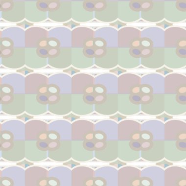 Geometrik süslemeli kusursuz desen. vektör illüstrasyonu