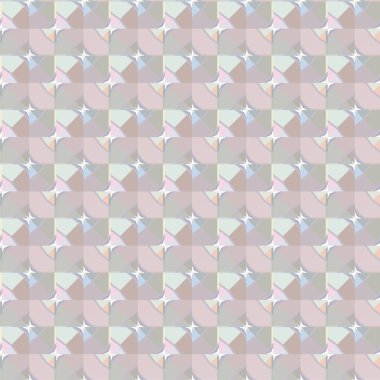 Geometrik süslemeli vektör deseni. Kusursuz tasarım dokusu 