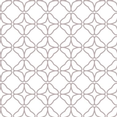 Geometrik süslemeli vektör deseni. Kusursuz tasarım dokusu